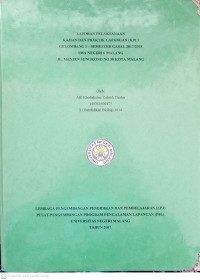 Image of Laporan Pelaksanaan Kajian dan Praktik Lapangan (KPL) Gelombang I - Semester Gasal 2017/2018 SMA Negeri 6 Malang