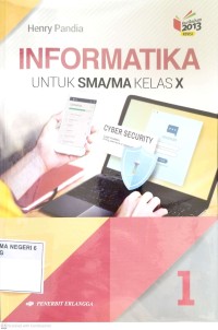 Image of Informatika 1 untuk SMA/MA Kelas X