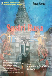 Image of Sastri Basa X SMA/SMK/MA/MAK Buku Siswa