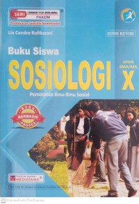 Image of Buku Siswa Sosiologi Peminatan Ilmu-Ilmu Sosial untuk SMA/MA Kelas X
