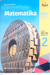 Image of Matematika Jilid 2 untuk SMA/MA Kelas XI Kelompok Peminatan Matematika dan Ilmu-Ilmu Alam