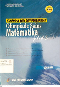Image of Kumpulan Soal dan Pembahasan Olimpiade Matematika Jilid 3
