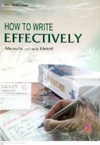 Image of How to Write Effectively
