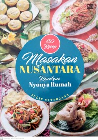 Image of 180 Resep Masakan Nusantara Racikan Nyonya Rumah