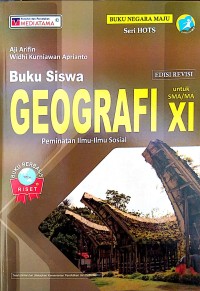 Image of Buku Siswa Geografi untuk SMA/MA Kelas XI Peminatan Ilmu-ilmu Sosial