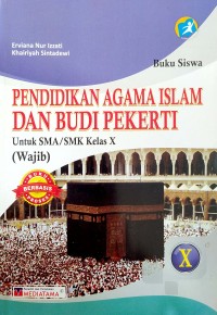 Image of Pendidikan Agama Islam Dan Budi Pekerti SMA/MA Kelas X