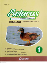Image of SELARAS (Sesi Latihan, Ringkasan, dan Asesmen) BIologi untuk SMA/MA Kelas X
